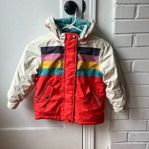 Mini Boden, girls snow coat, 4-5